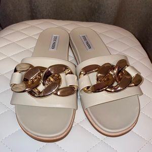 Steve Madden Chain Slide Sandals